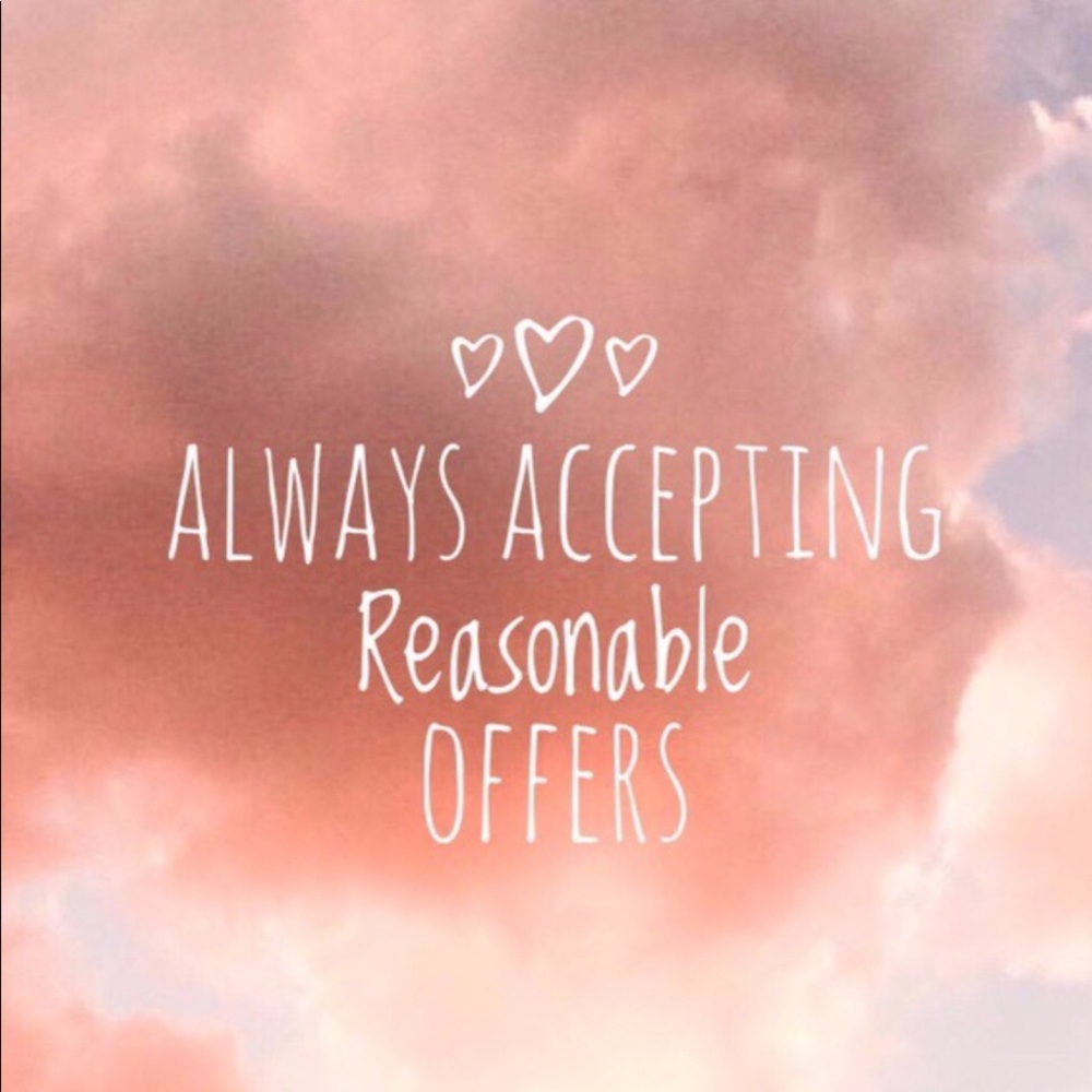 Reasonable Offers Always Welcome